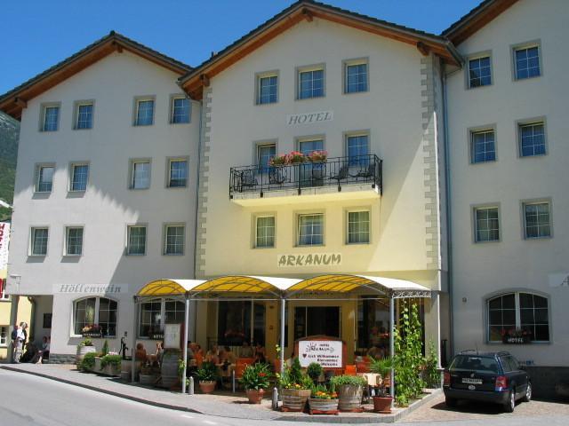 Hotel Arkanum Salgesch Esterno foto
